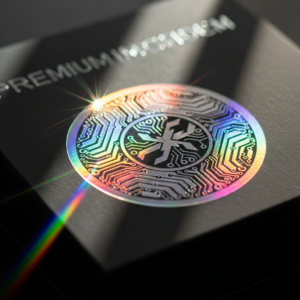 Shiny Silver Stickers